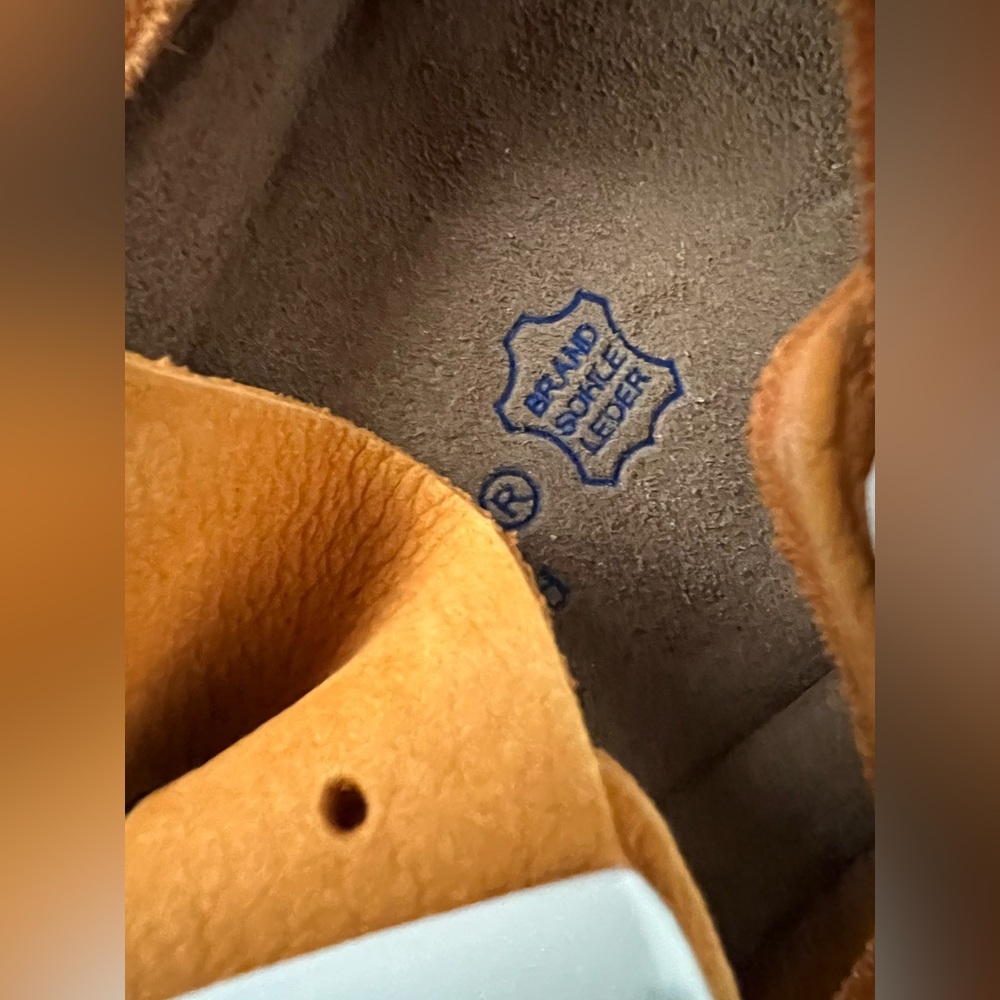 Birkenstock Arizona Soft Footbed Sandals with White Buckles - Narrow Fit - Picture 10 of 13